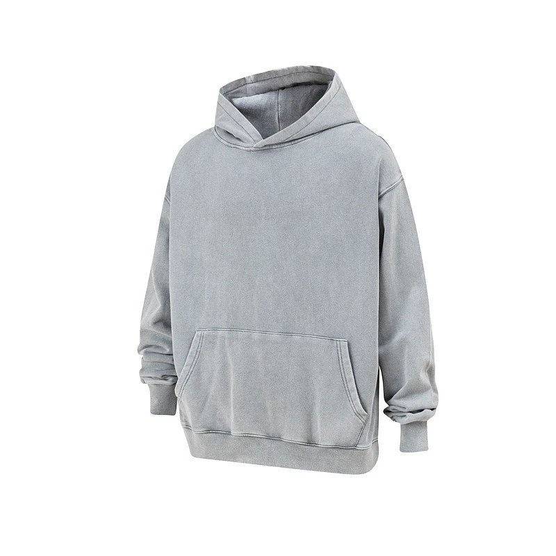 Represent Vintage Wash Hoodie Gray - 12