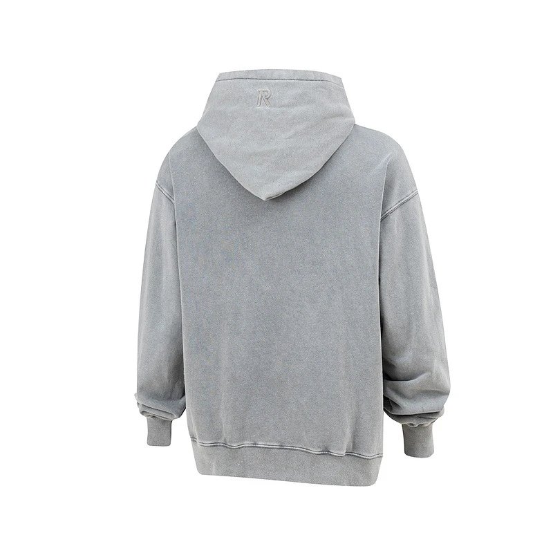 Represent Vintage Wash Hoodie Gray - 13