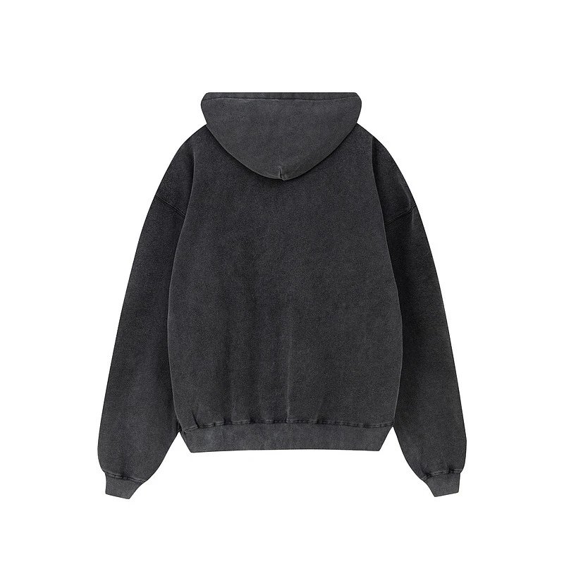 Represent Vintage Wash Hoodie Gray - 16