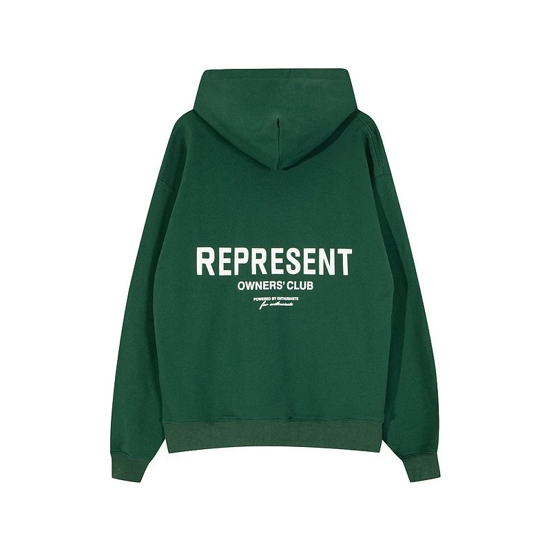 Represent Vintage Wash Hoodie Gray - 55