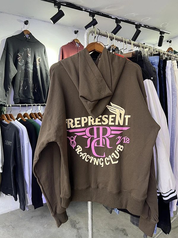 Represent Vintage Wash Hoodie Gray - 82