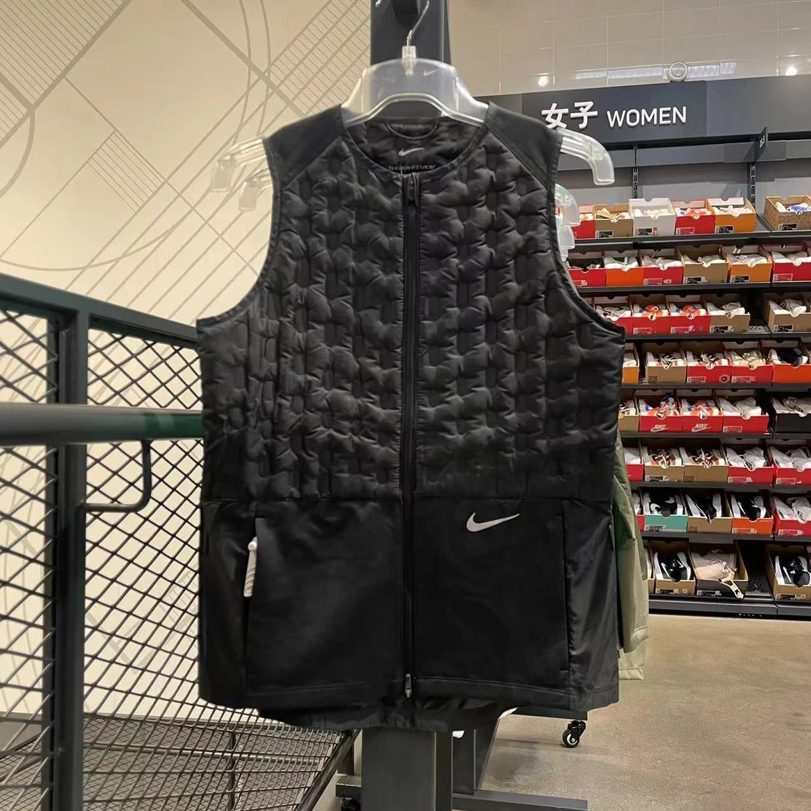 New vest running training down vest warm vest