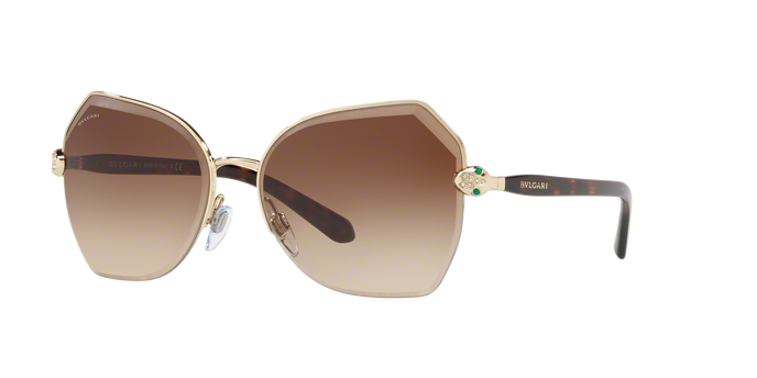 Bvlgari Eyewear 6102 Snakehead Rhinestone Sunglasses image 2