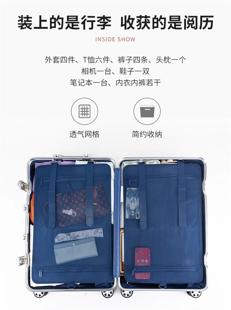 Supreme x Rimowa Aluminum Suitcase Red Travel Bag - 5