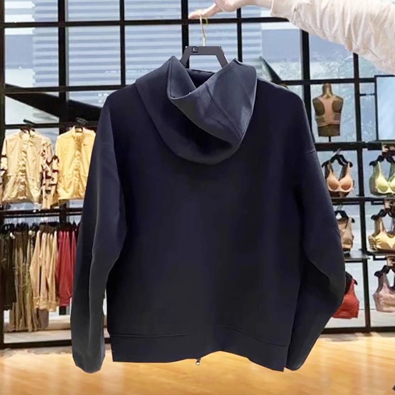 Knit Zip-Up Hoodie Sport Jacket Unisex photo 6