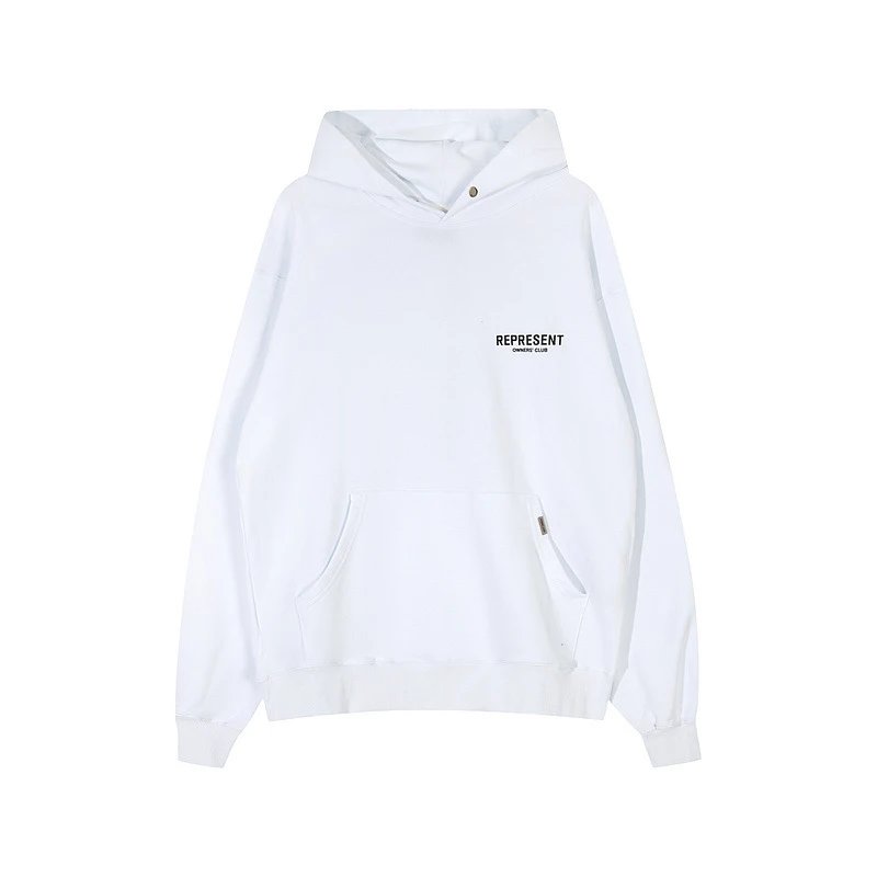 Represent Vintage Wash Hoodie Gray - 60