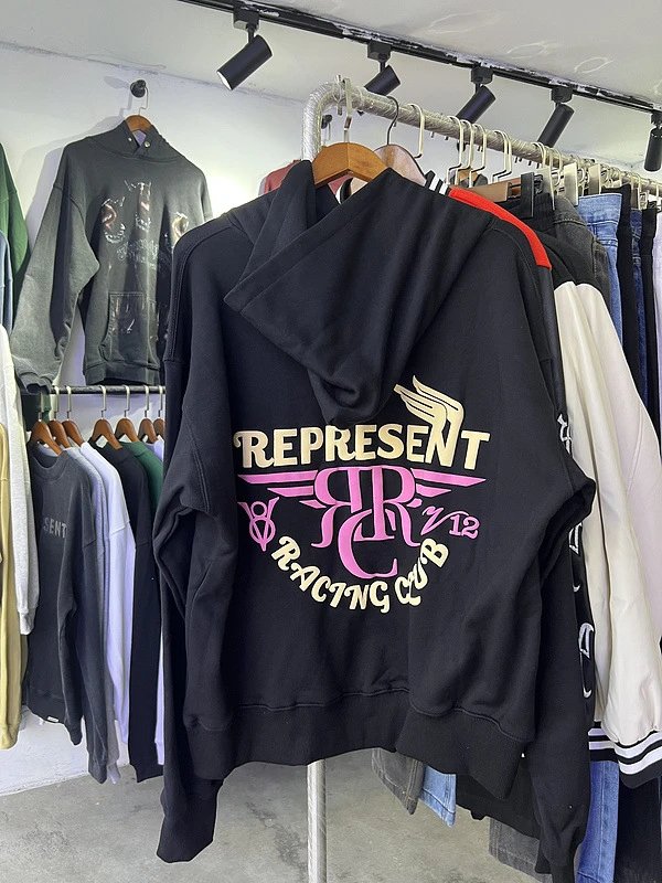 Represent Vintage Wash Hoodie Gray - 81
