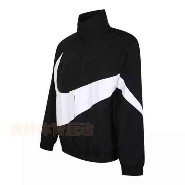 Nike Windrunner Navy White Light Blue Windbreaker - 11