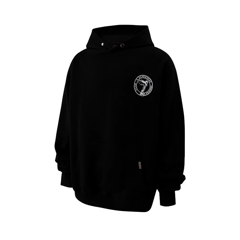 Represent Vintage Wash Hoodie Gray - 29