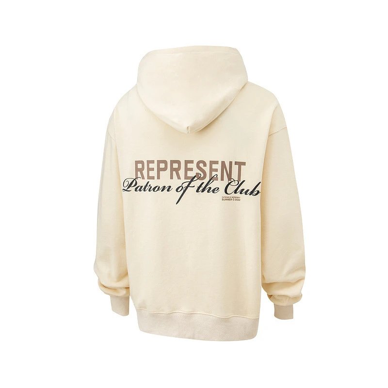 Represent Vintage Wash Hoodie Gray - 51