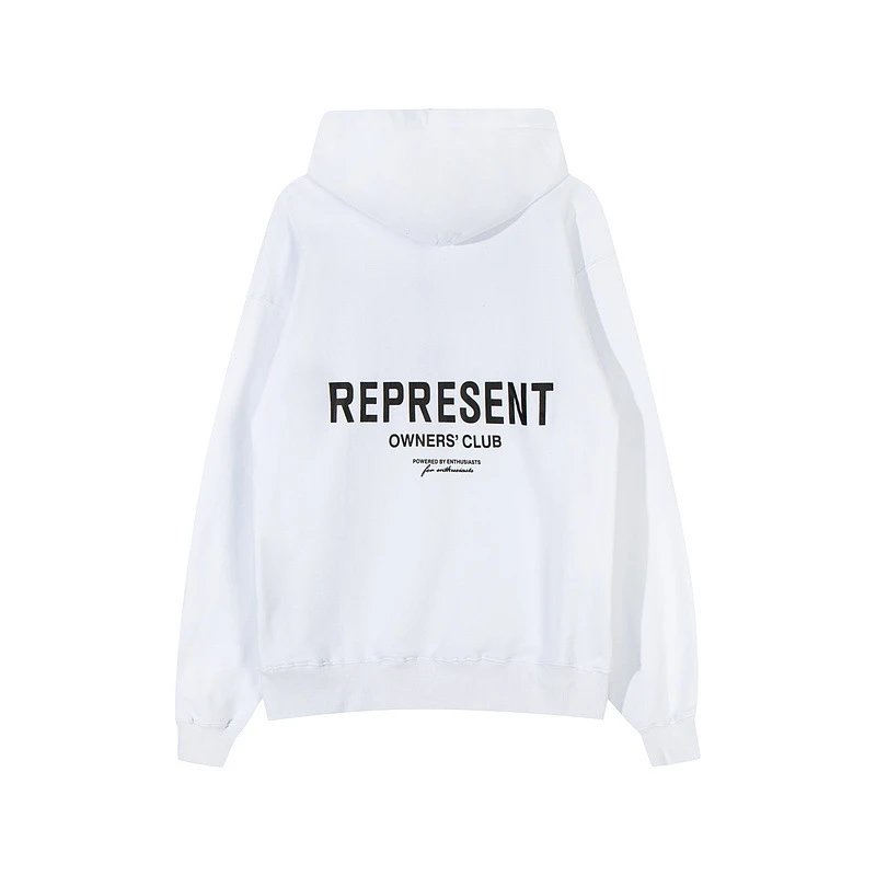 Represent Vintage Wash Hoodie Gray - 61