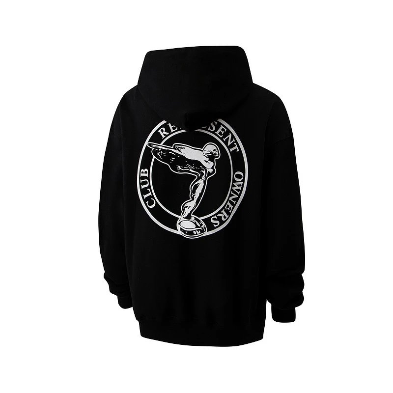 Represent Vintage Wash Hoodie Gray - 30