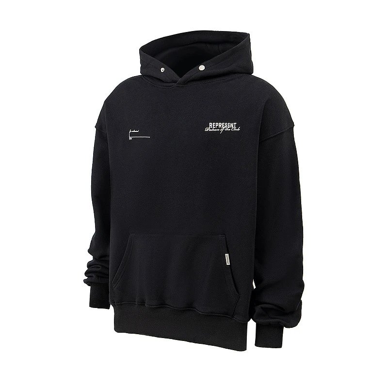 Represent Vintage Wash Hoodie Gray - 47