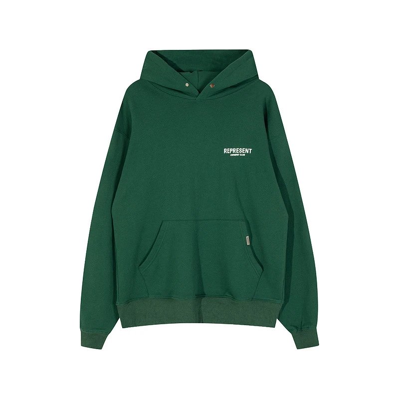 Represent Vintage Wash Hoodie Gray - 54