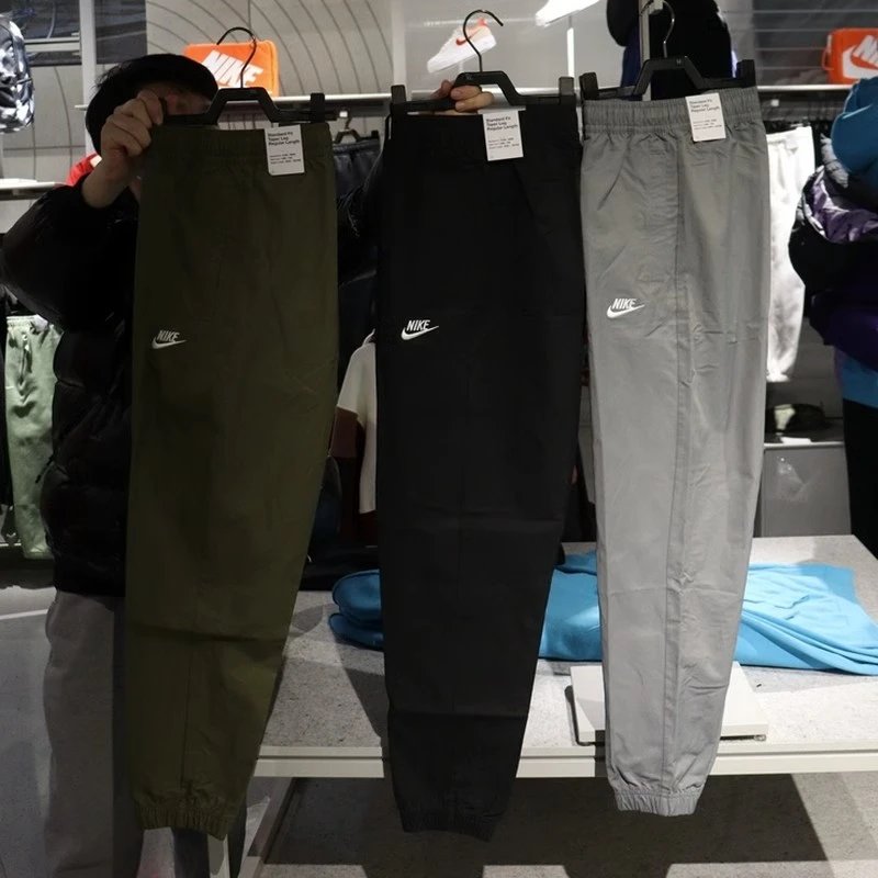 Nike Sportswear Essential Joggers Black Pants Sweatpants - 4