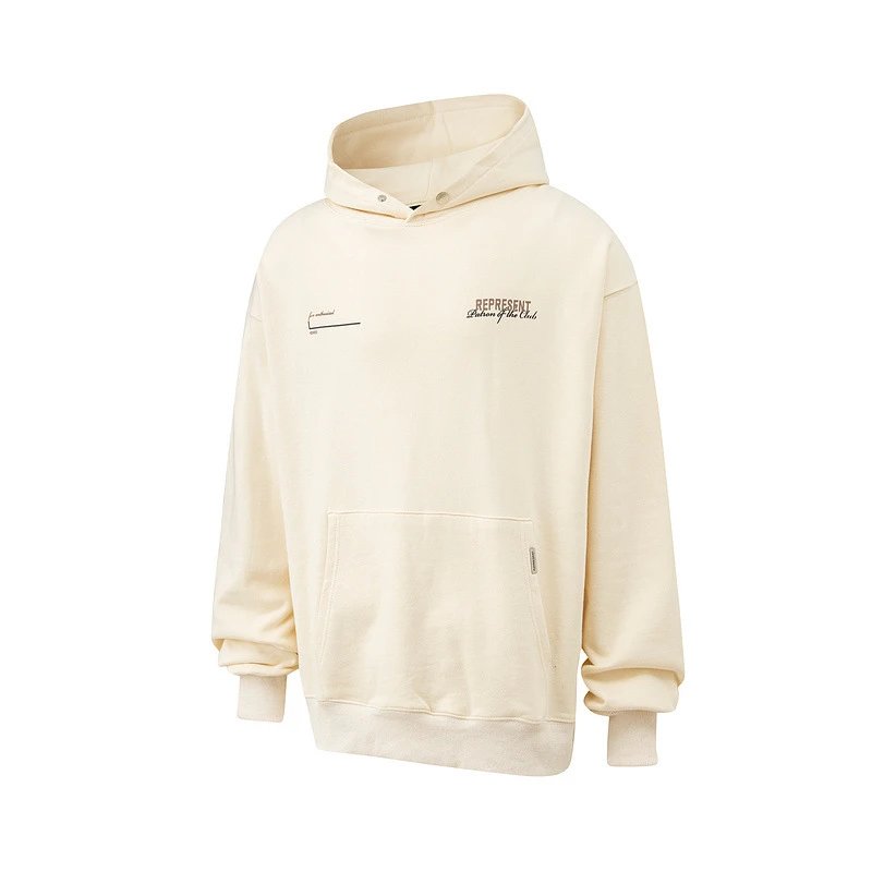Represent Vintage Wash Hoodie Gray - 49