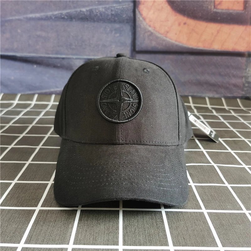 Stone Island Compass Logo Baseball Cap Olive - 16