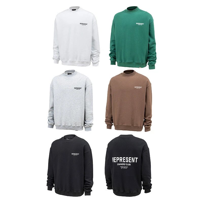Represent Vintage Wash Hoodie Gray - 86