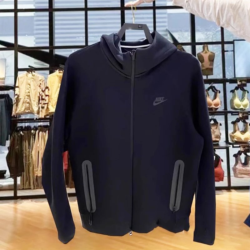 Knit Zip-Up Hoodie Sport Jacket Unisex photo 5