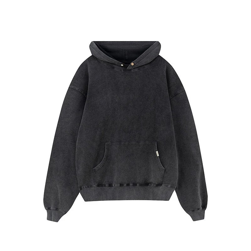 Represent Vintage Wash Hoodie Gray - 15