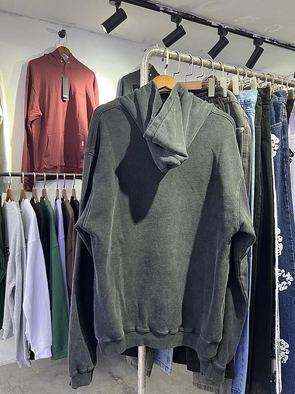 Represent Vintage Wash Hoodie Gray - 45