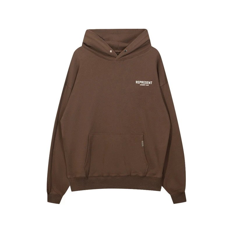 Represent Vintage Wash Hoodie Gray - 64