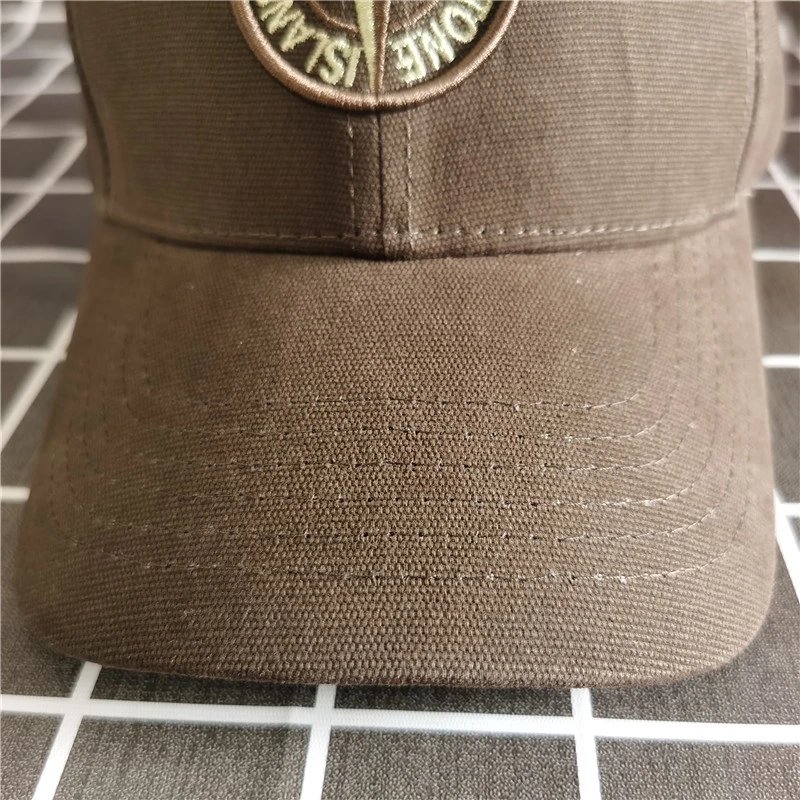 Stone Island Compass Logo Baseball Cap Olive - 12