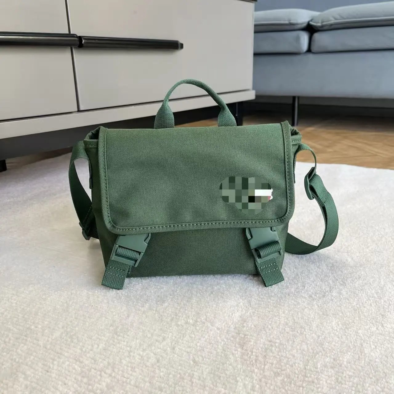 Green Messenger Bag