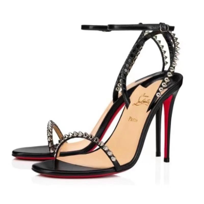 Christian Louboutin High Heels Stiletto — 4 Silver nail