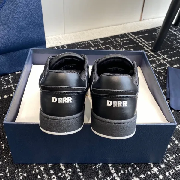 Dior B23 Low Top Red White Snake-Print Sneakers - 27