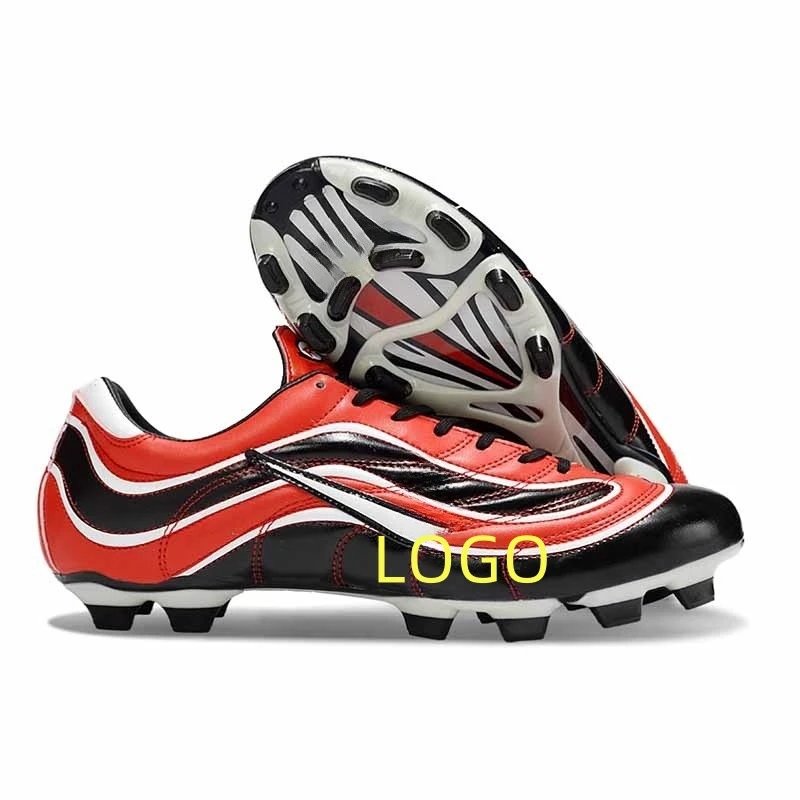 Unbranded Boots Lace-Up Studded Football Cleats — 04