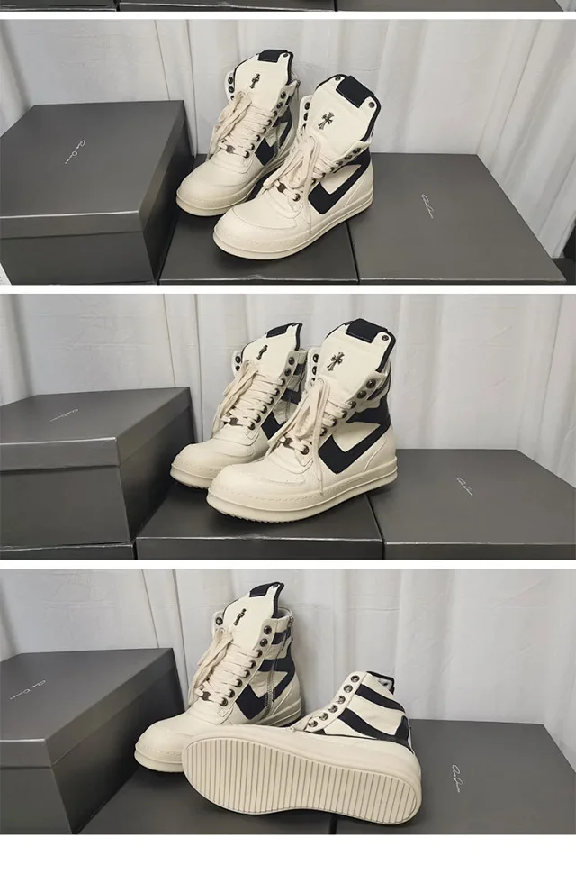 Chrome Hearts Sneakers High-Top Lace-Up Cross-Emblem product detail image 9