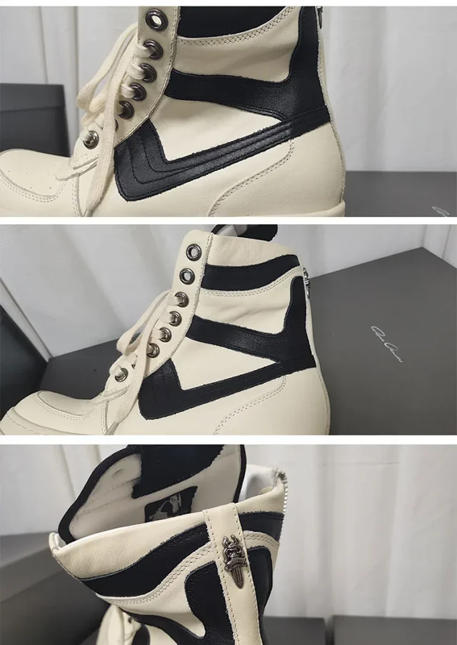 Chrome Hearts Sneakers High-Top Lace-Up Cross-Emblem product detail image 5