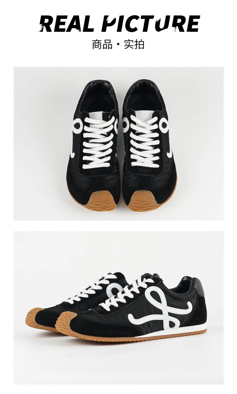 Loewe Puzzle Runner White and Gray Sneakers - 15