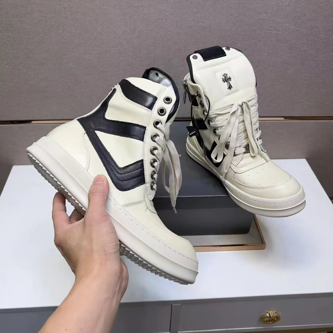 Chrome Hearts Sneakers High-Top Lace-Up Cross-Emblem image 2