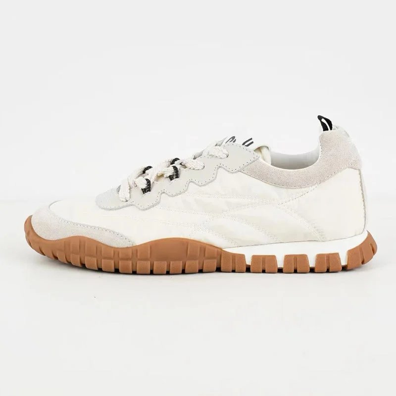 Miu Sneakers Nylon and suede lug-sole image 5