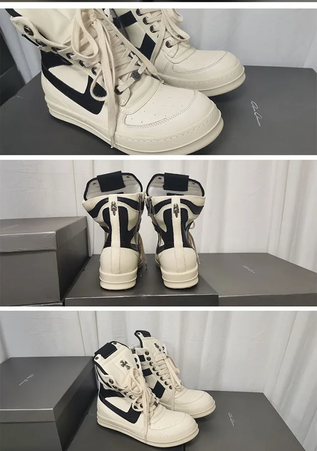 Chrome Hearts Sneakers High-Top Lace-Up Cross-Emblem product detail image 8