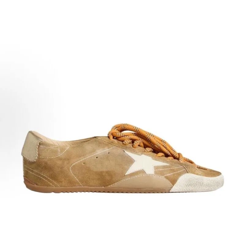 Golden Goose Sneakers Ball Star low-top with appliqué — milky white