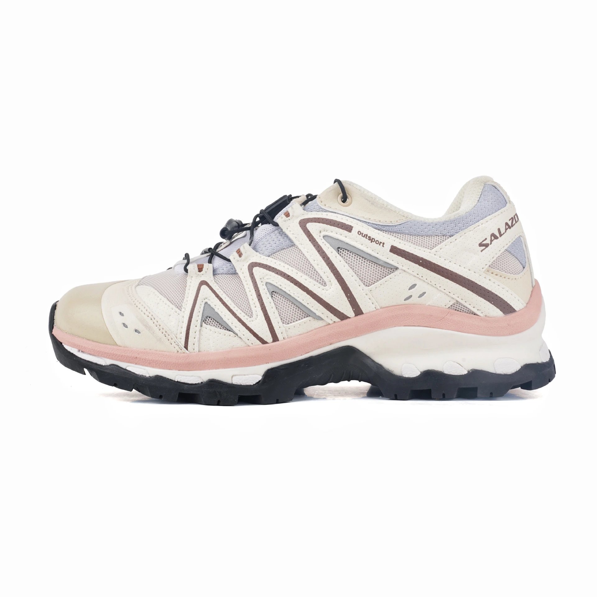 Salazon QUEST / 3D XT — Running shoes QUEST White champagne powder