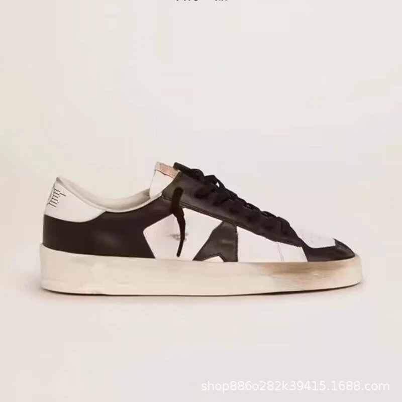 Golden Goose Sneakers Ball Star low-top with appliqué — Red