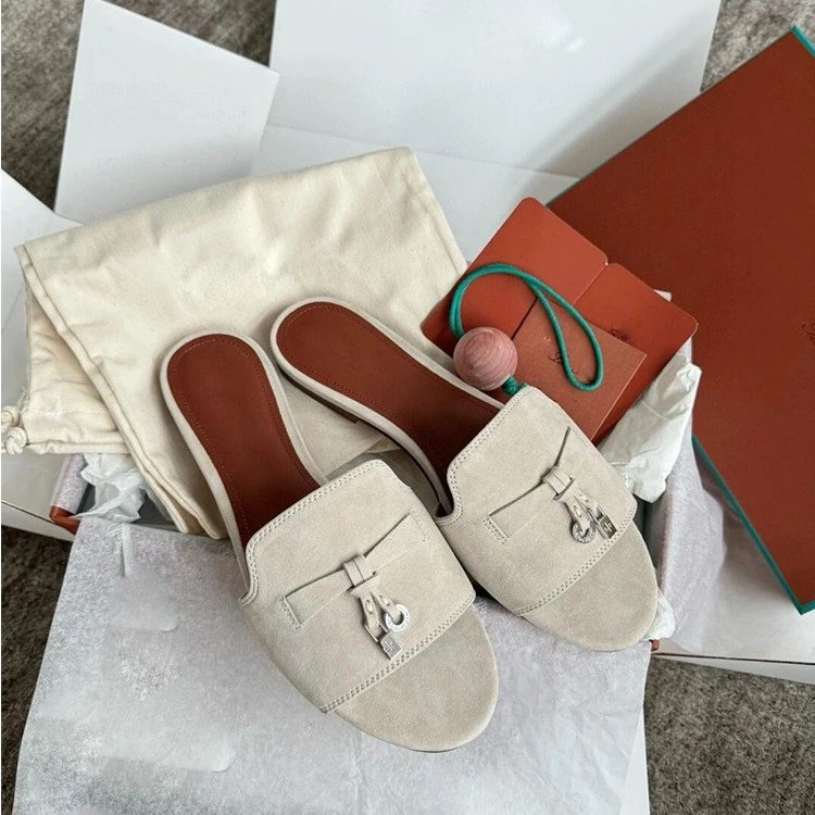 Unbranded Sandals Open-Toe Slide with Bow and Padlock Charm image 2
