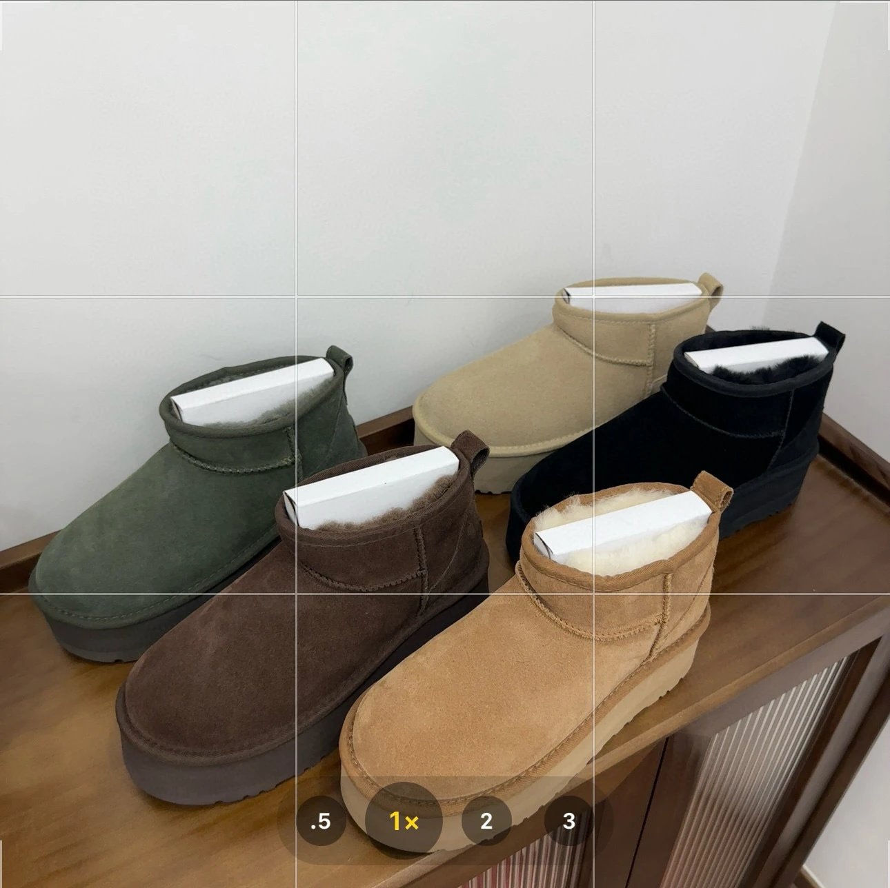 U*G Sheepskin Boots 3cm 5cm Sole - 136685