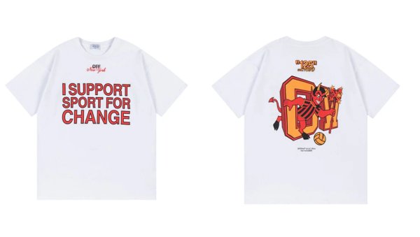 Off-White Arrows Print Short-Sleeve T-Shirt Collection