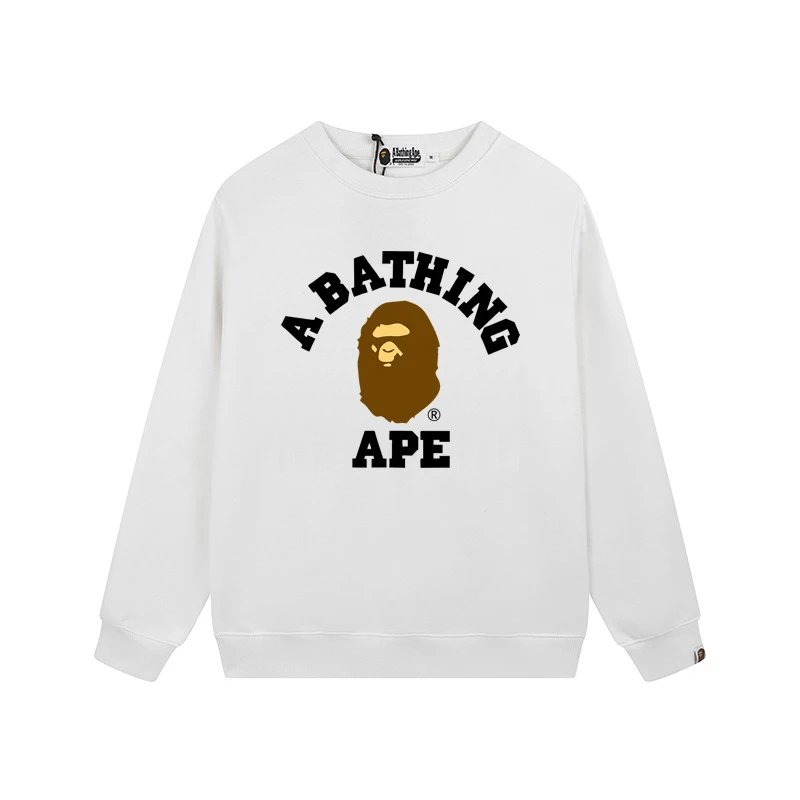 Bap*e Shark Head Crewneck Sweatshirt