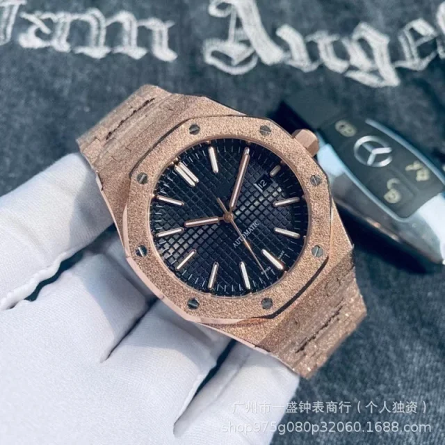 Unbranded Watches Frosted Octagonal Automatic Watch product detail image 5