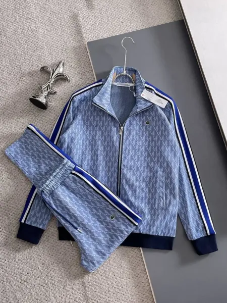 Design Geometric Pattern Tracksuit Navy Blue Multicolor - 32