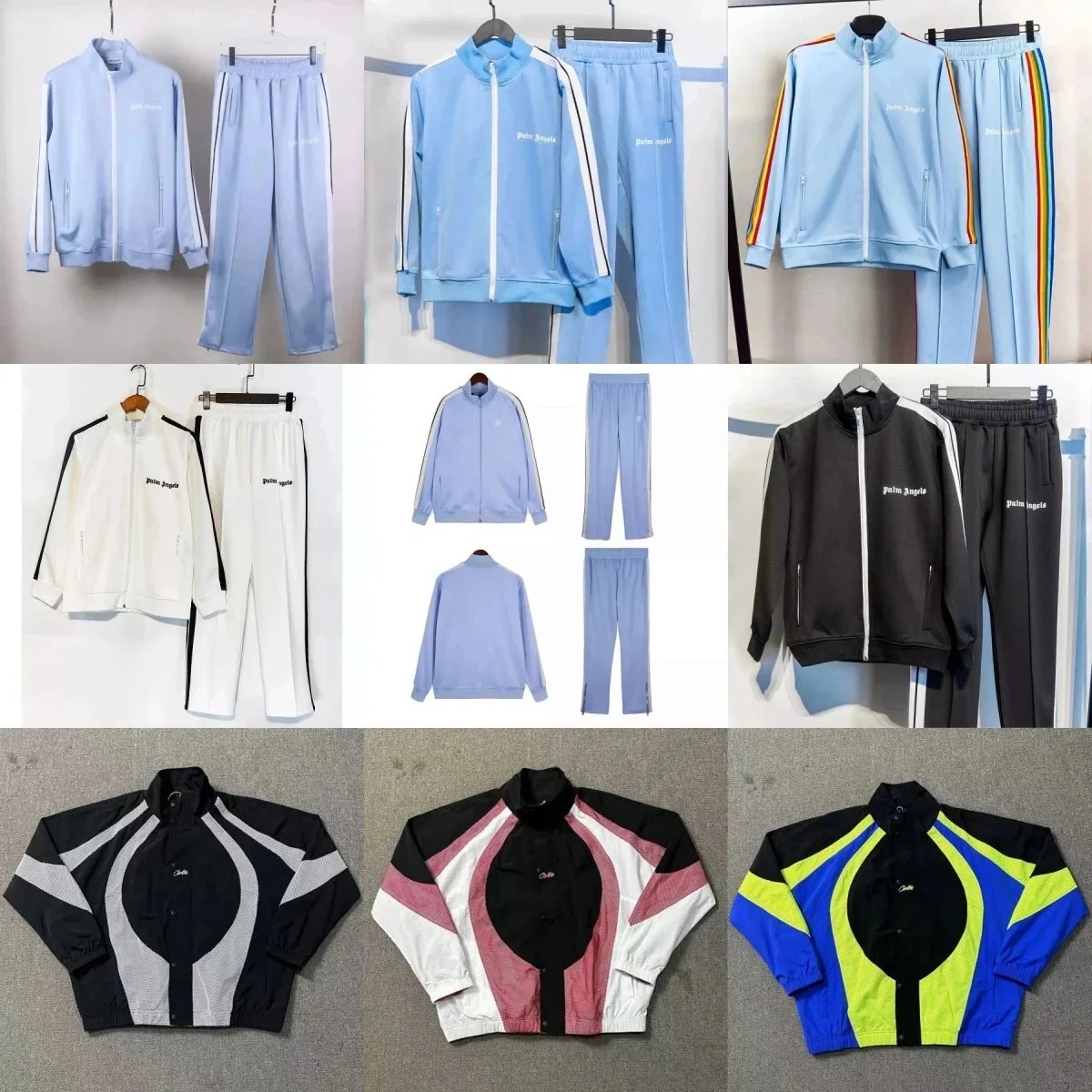 Palm Angels Track Jacket & Pants Set [39 styles]