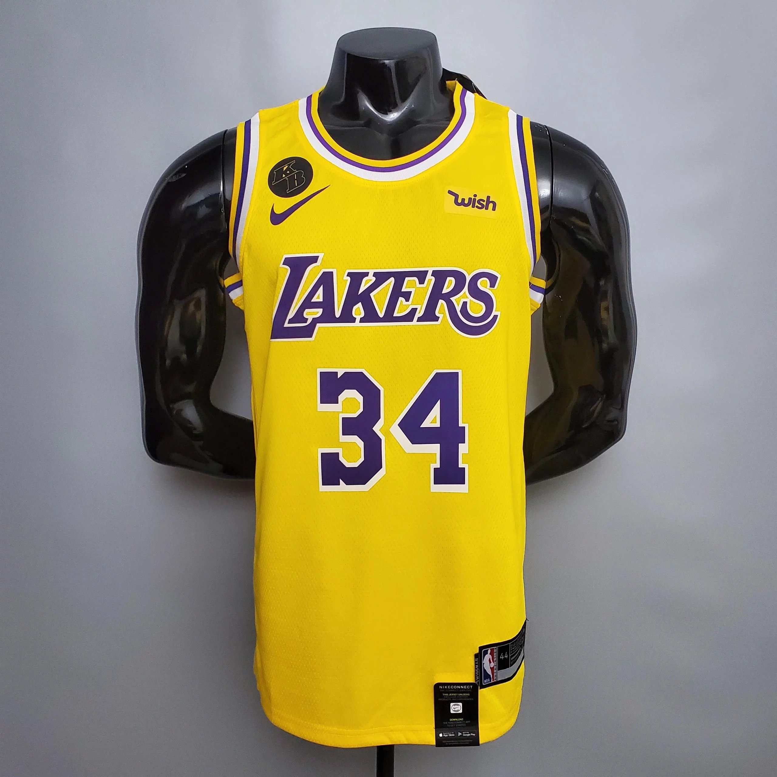 Nike NBA Los Angeles Lakers #3 Anthony Davis Statement Edition Jersey Yellow - 14