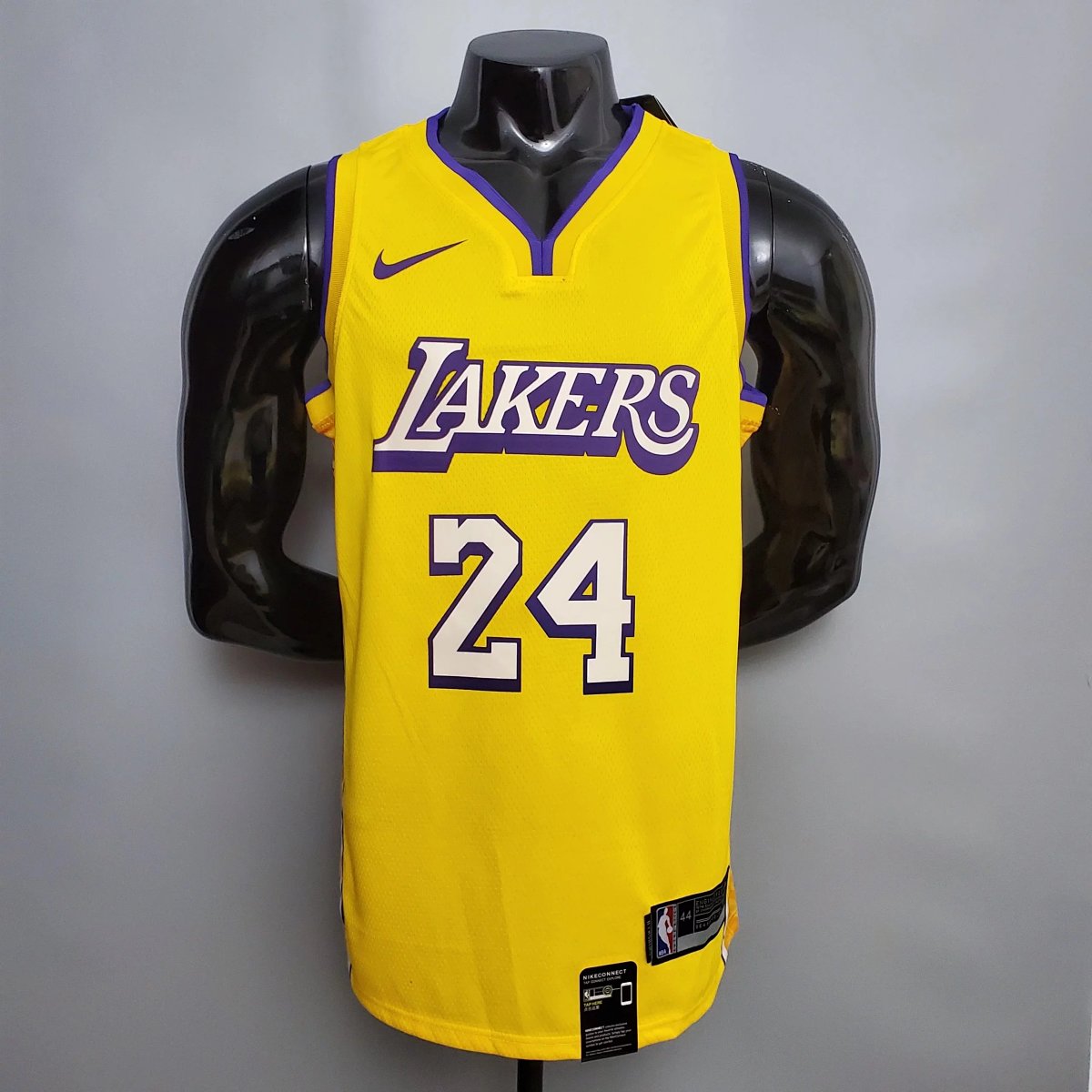 Nike NBA Los Angeles Lakers #6 City Edition Swingman Jersey Yellow product detail 15 in Litbuy spreadsheet finds