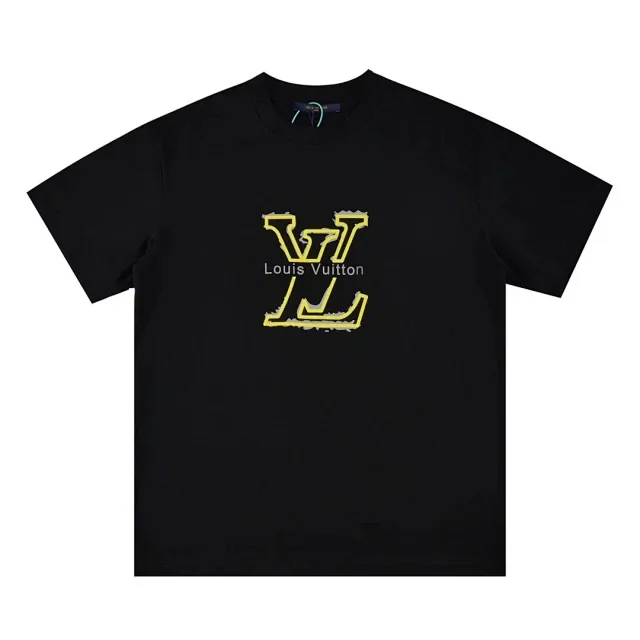 Louis Vuitton T-Shirts Short-Sleeve Graphic Logo T-Shirt product detail image 1